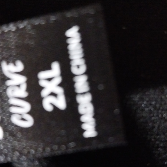 Shein glitter grey dress with cotton it size 2x - Picture 2 of 4